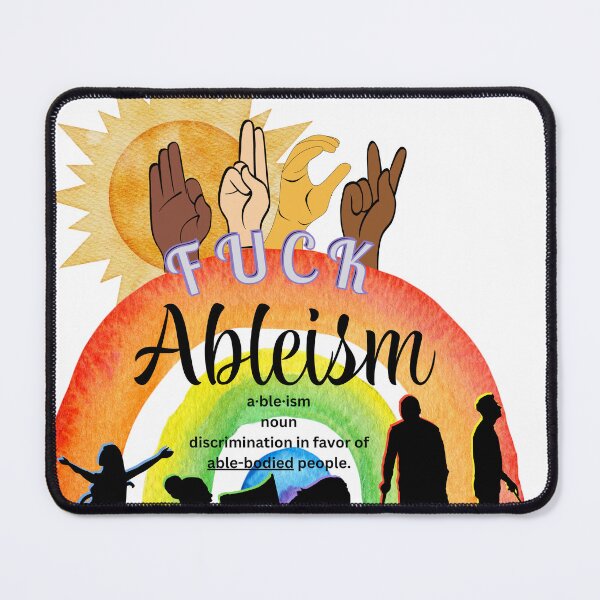 Item preview, Fuck Ableism designed and sold by bri-creative.