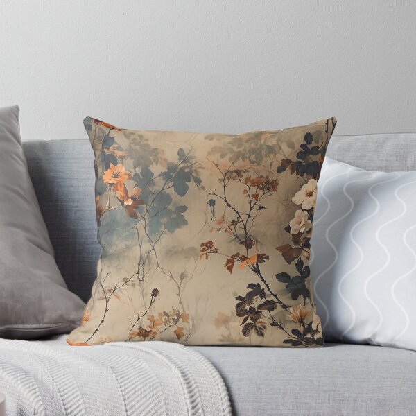 Item preview, Flowers in the Fog Seamless Pattern designed and sold by hargen.