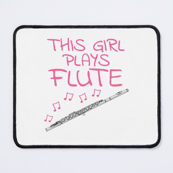 Item preview, This Girl Plays Flute, Female Flautist, Woodwind Musician designed and sold by doodlerob.