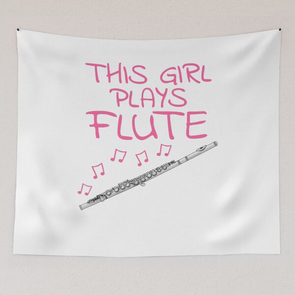 Item preview, This Girl Plays Flute, Female Flautist, Woodwind Musician designed and sold by doodlerob.