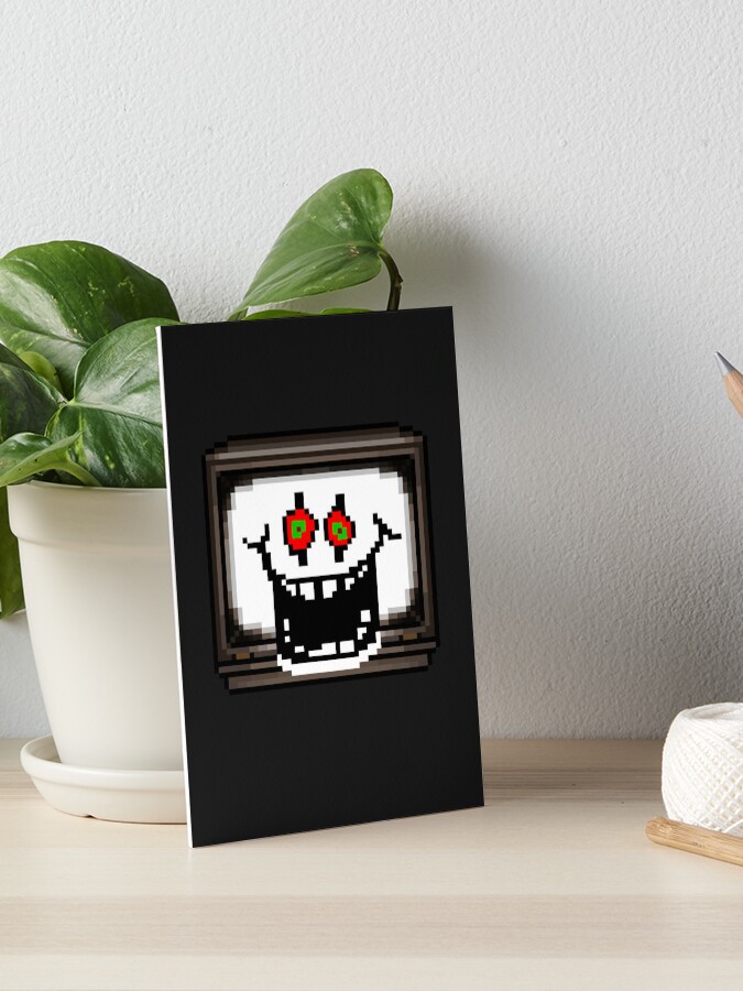 Flowey Omega - UNDERTALE - Pixel art | Art Board Print