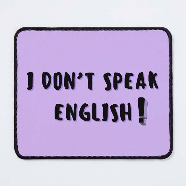 Item preview, I don't speak English designed and sold by LuDesign ⭐⭐⭐⭐⭐.