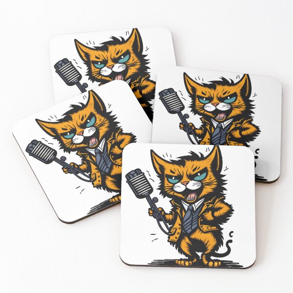 Item preview, Lead singer cat. Cat Band. designed and sold by ratchawoot.