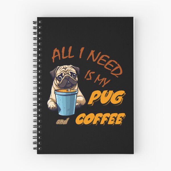 Item preview, Pug And Coffee designed and sold by titanosdesign.