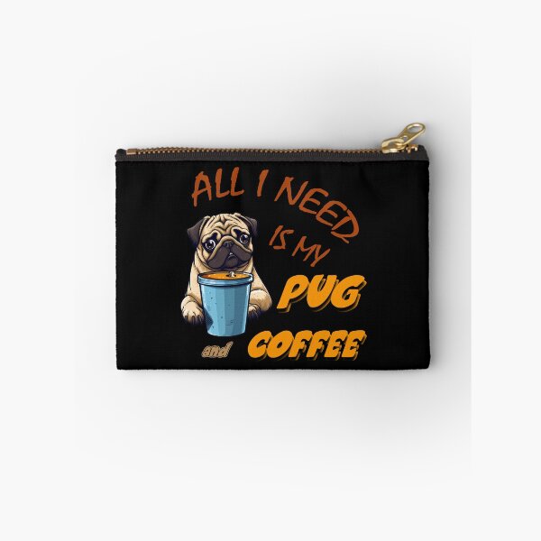 Item preview, Pug And Coffee designed and sold by titanosdesign.