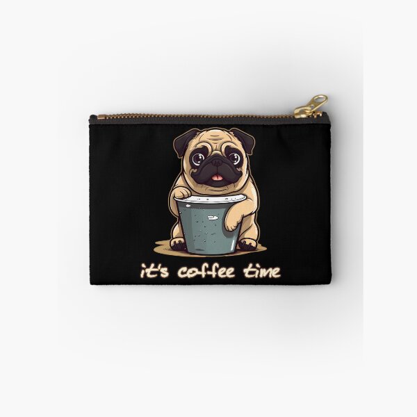Item preview, Pug And Coffee designed and sold by titanosdesign.