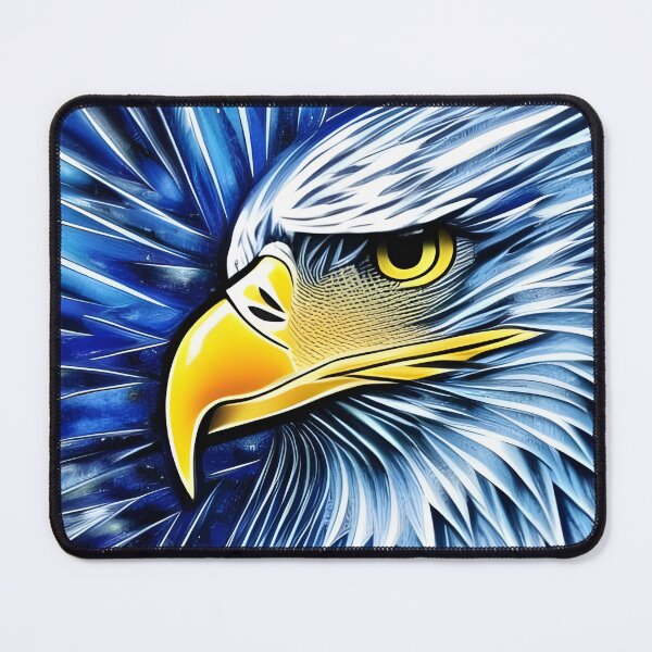 Item preview, Blue Crystal Eagle, Ai Generated Art  designed and sold by ACC .