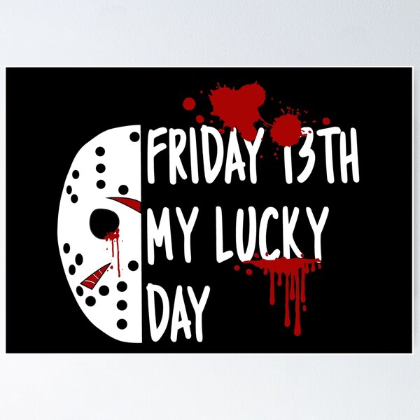 Item preview, Halloween Friday 13th Mask Quote designed and sold by HotHibiscus.