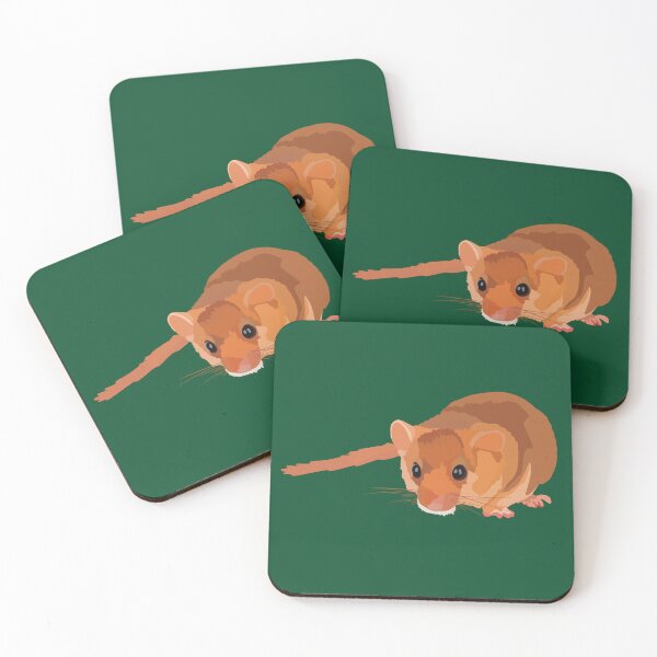 Item preview, H is for Hazel Dormouse ,Hazel Dormouse – Cute and Rare Woodland Rodent Illustration designed and sold by PrettylittlepastelUk.