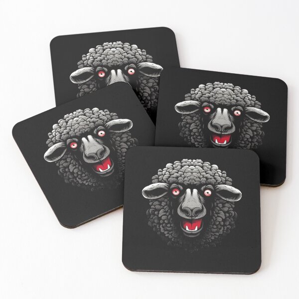 Item preview, Sheep Creepy Halloween designed and sold by titanosdesign.