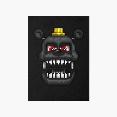 FNAF Nightmare Marionette Art Print 5x7in 