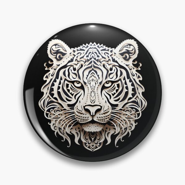 Item preview, Jungle Majesty: Tora's Stare designed and sold by SilverlynDraws.