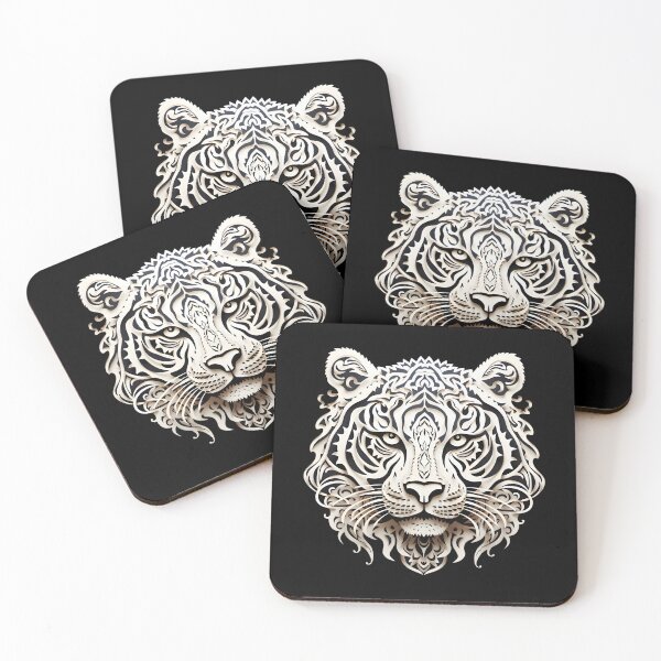 Item preview, Jungle Majesty: Tora's Stare designed and sold by SilverlynDraws.