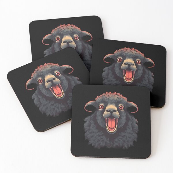 Item preview, Sheep Creepy Halloween designed and sold by titanosdesign.