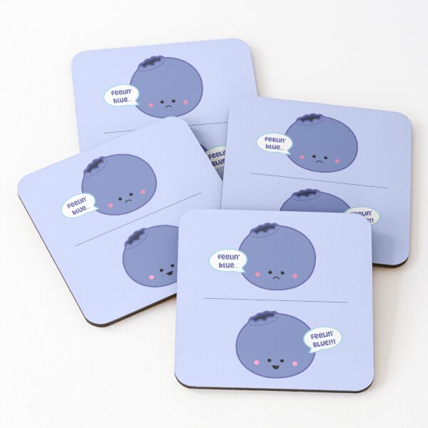 Item preview, Feelin' Blue (blueberry) | by queenie's cards designed and sold by queeniescards.