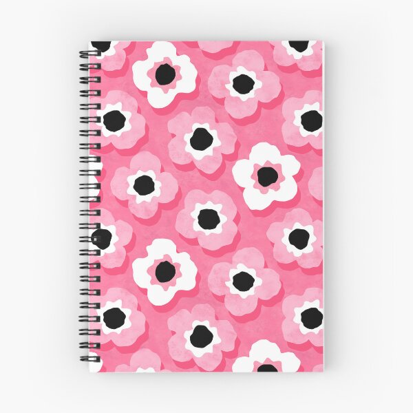 Item preview, So Pink - Mod Flowers in Pink and White designed and sold by Daisy Beatrice.