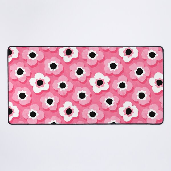 Item preview, So Pink - Mod Flowers in Pink and White designed and sold by Daisy Beatrice.