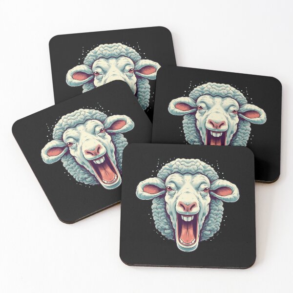 Item preview, Sheep Creepy Halloween designed and sold by titanosdesign.