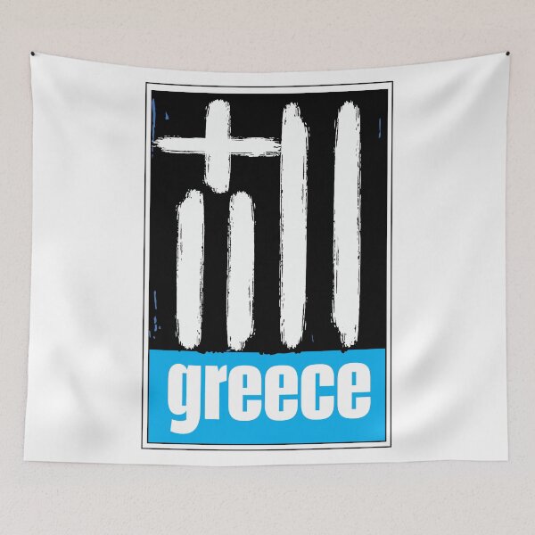 Item preview, Greek Flag Growing Up Greek Greece designed and sold by ProjectX23.