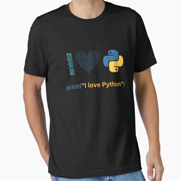 Item preview, I love python programing designed and sold by noureddene.
