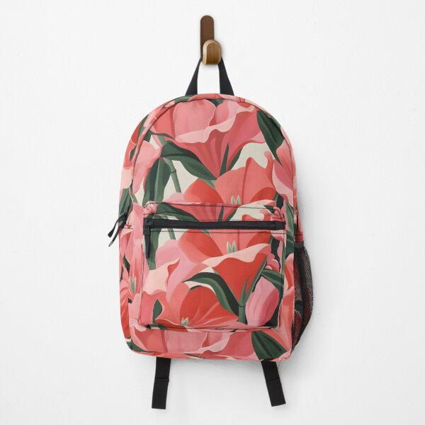 Item preview, Georgia O'Keeffe Inspired Pink Flower Painting Pattern designed and sold by TheHudge.