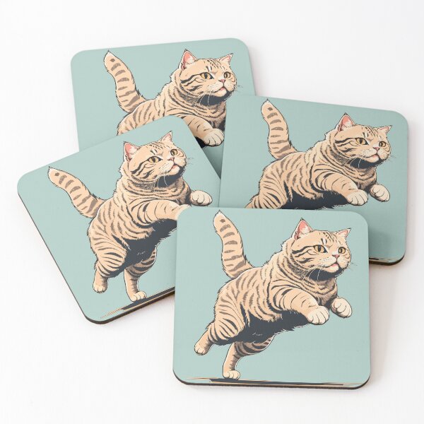 Item preview, Fiercely British Shorthair designed and sold by purrfect pattern.