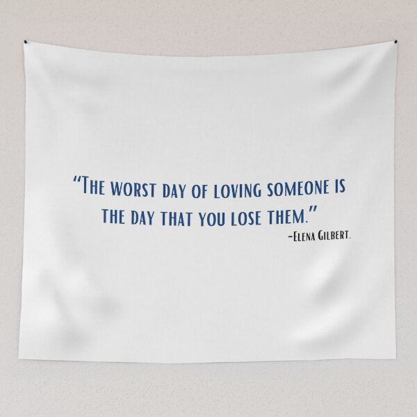 Item preview, Elena Gilbert Quote - Sticker designed and sold by Nirvana Ríos.