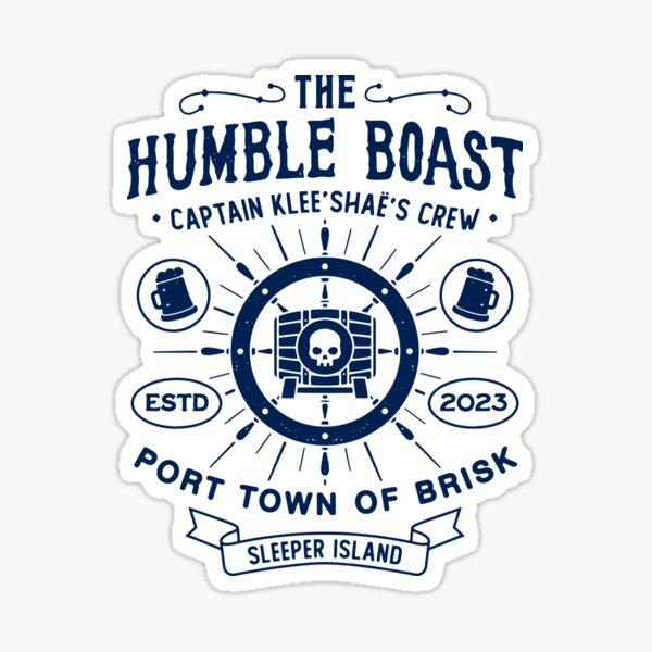 Item preview, The Humble Boast Crest designed and sold by Lagelantee.