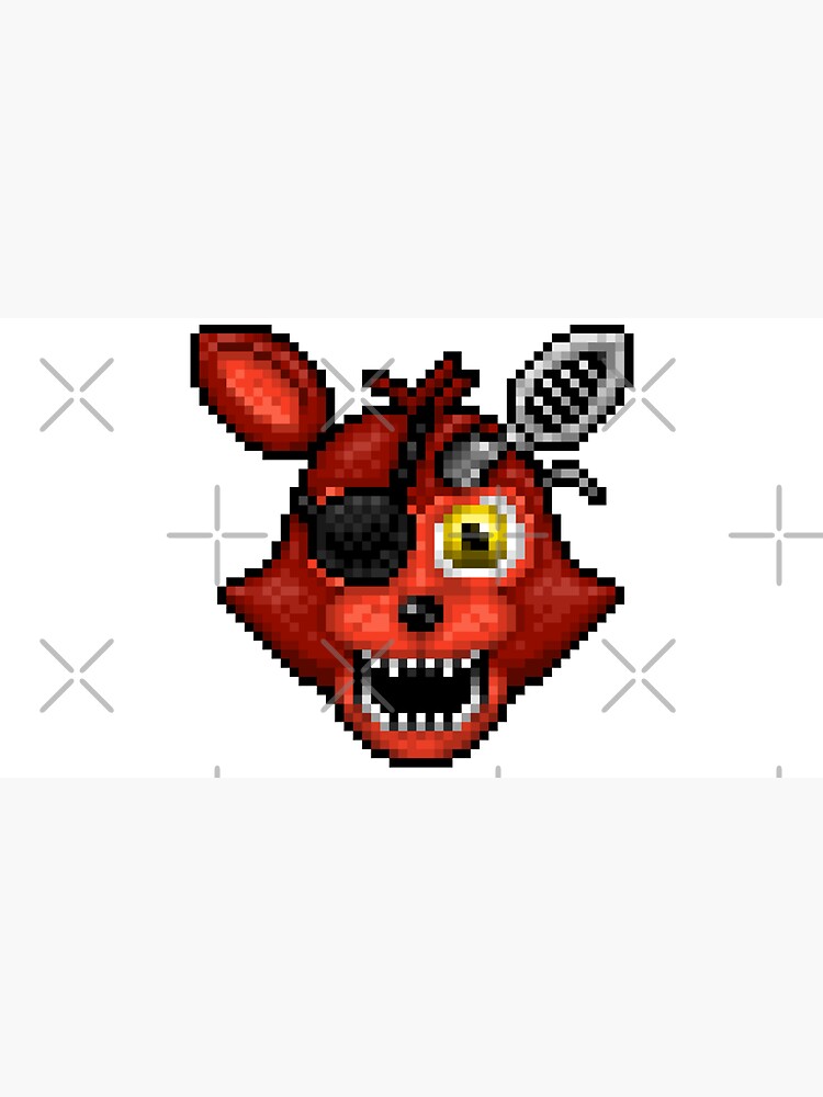 Adventure Withered Foxy - FNAF World - Pixel Art Photographic Print for  Sale by GEEKsomniac