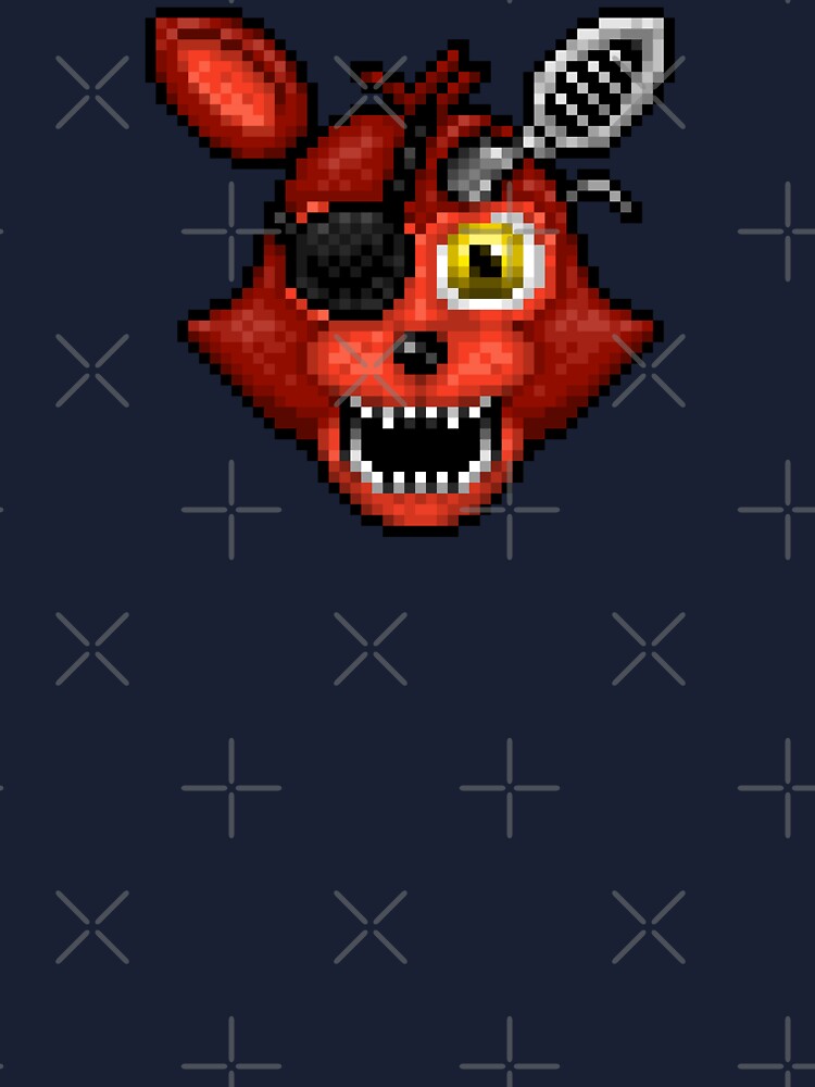 Withered foxy pixel art