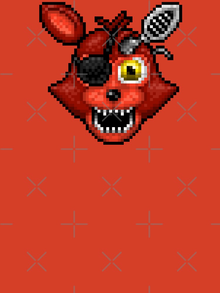 Withered Foxy pixel art 😼 : r/fivenightsatfreddys