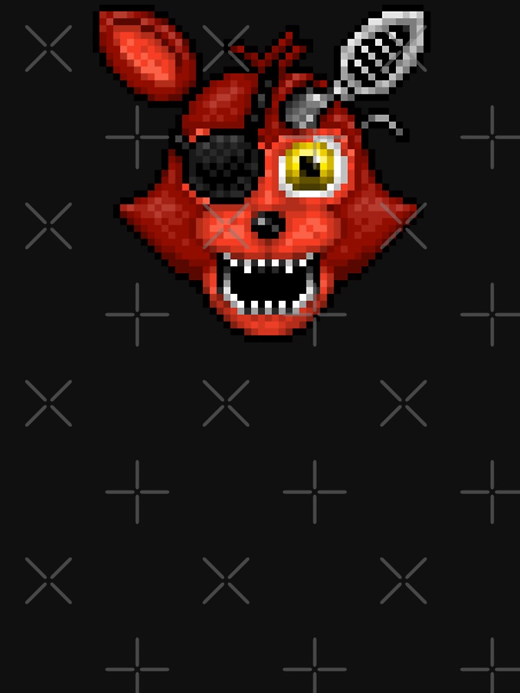 Withered foxy pixel art