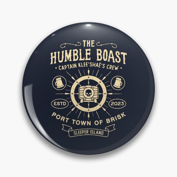 Item preview, The Humble Boast Emblem designed and sold by Lagelantee.
