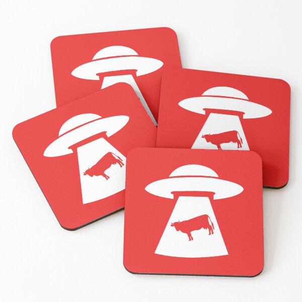 Item preview, cow abducted by aliens designed and sold by soia63.