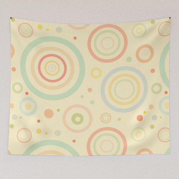 Item preview, Seamless pattern with multicolored concentric circles. Seamless pattern designed and sold by Andrey Prokopenko.