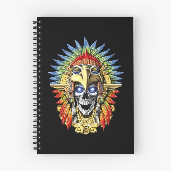 Item preview, Aztec Eagle Skull Warrior designed and sold by underheaven.