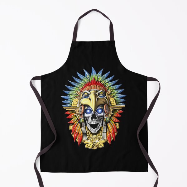 Item preview, Aztec Eagle Skull Warrior designed and sold by underheaven.