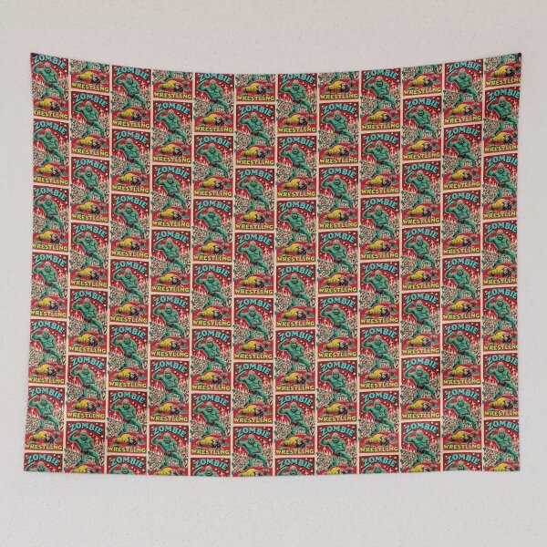 Item preview, Zombie wrestling designed and sold by heatedstitches.