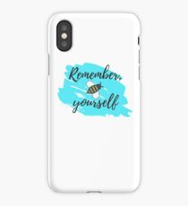 Remember, Bee Yourself iPhone Case