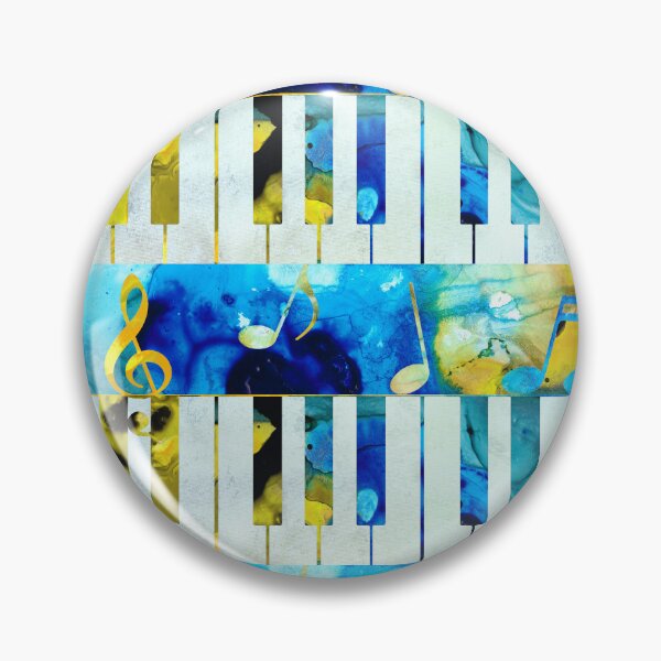 Item preview, Piano Life Musical Music Art designed and sold by Sharon Cummings Art.