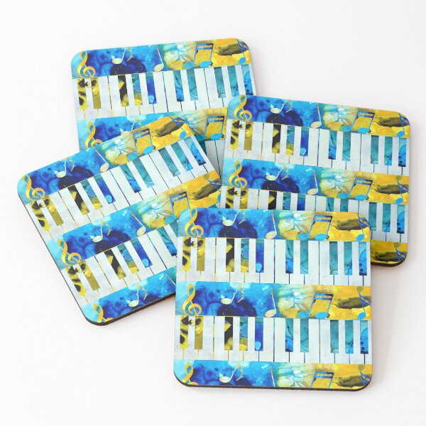 Item preview, Piano Life Musical Music Art designed and sold by Sharon Cummings Art.