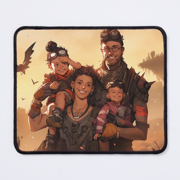Item preview, Apocalyptic Family Photo designed and sold by PyramidSchmear.
