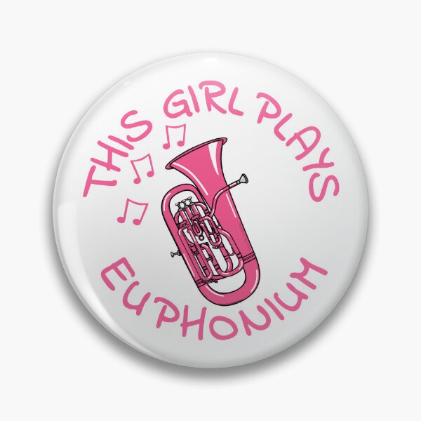 Item preview, This Girl Plays Euphonium, Female Brass Musician designed and sold by doodlerob.