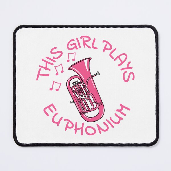 Item preview, This Girl Plays Euphonium, Female Brass Musician designed and sold by doodlerob.
