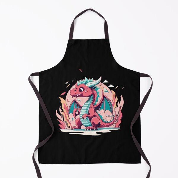 Item preview, cute pink and blue dragon designed and sold by ShopDirectHome.