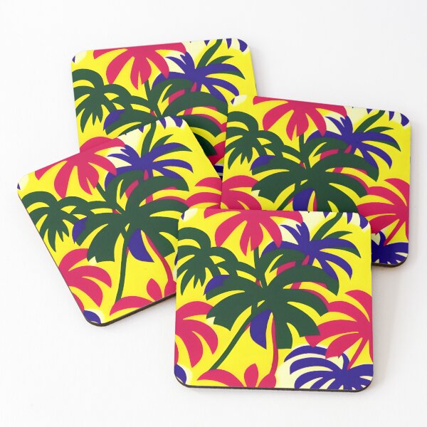 Item preview, A vintage-inspired pattern of Palm tree, retro colors, A vintage-inspired pattern of Palm tree with retro colors and bold lines. designed and sold by Patternomania.