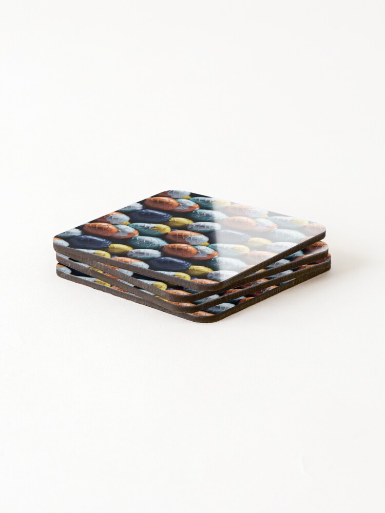 Thumbnail 4 of 5, Coasters (Set of 4), Abstract Pattern designed and sold by Houerd.