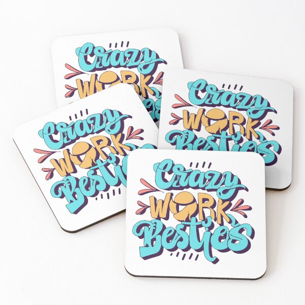 Item preview, Chronicles of Crazy Work Besties work bestie gift  designed and sold by OlivedesignsIN.