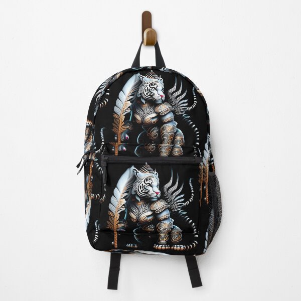 Item preview, TIGER WARRIOR WITH FEATHER 1 designed and sold by justyna-s28.