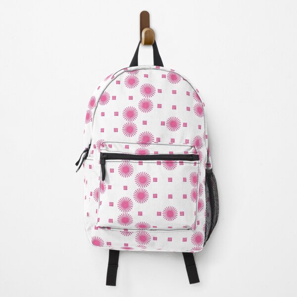 Item preview, Pattern of spores and pink circles designed and sold by Sam & Fam.